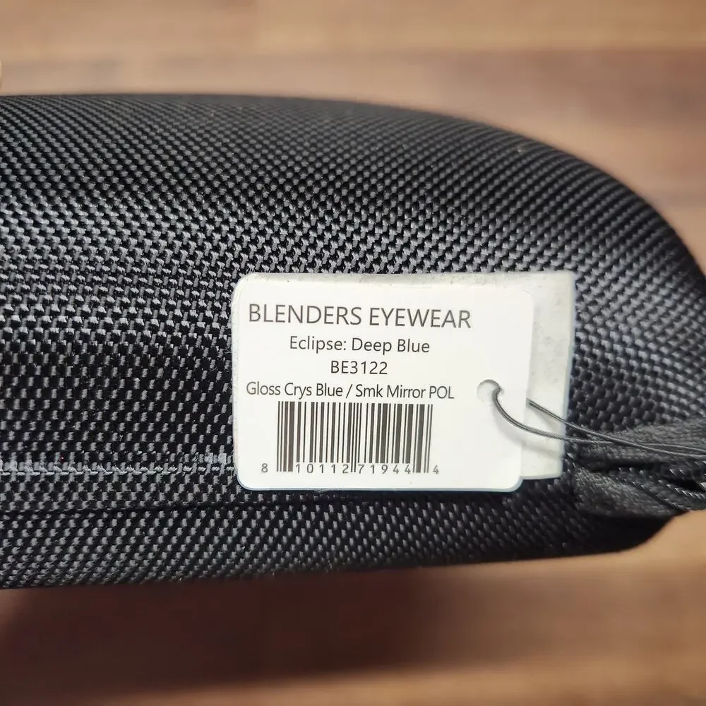 Blenders Polarized Sunglasses –Wrap-Around Lens – 100% UV Protection  Blue